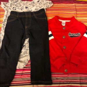 Three piece Carter’s sport set